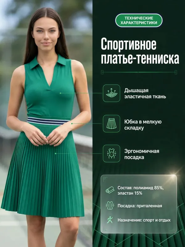 Пример карточки товара — инфографика