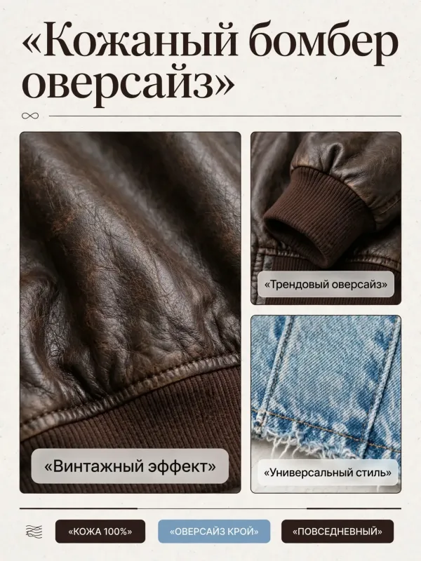Пример карточки товара — детали крупно