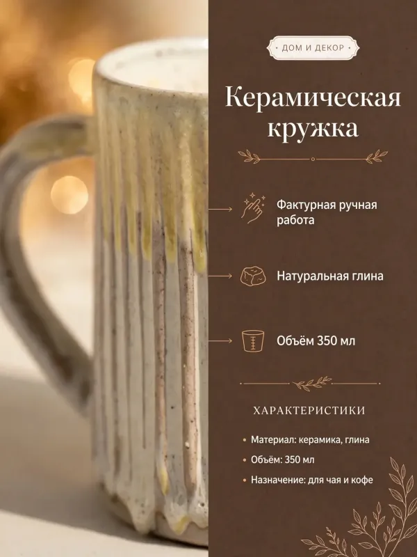 Пример карточки товара — инфографика