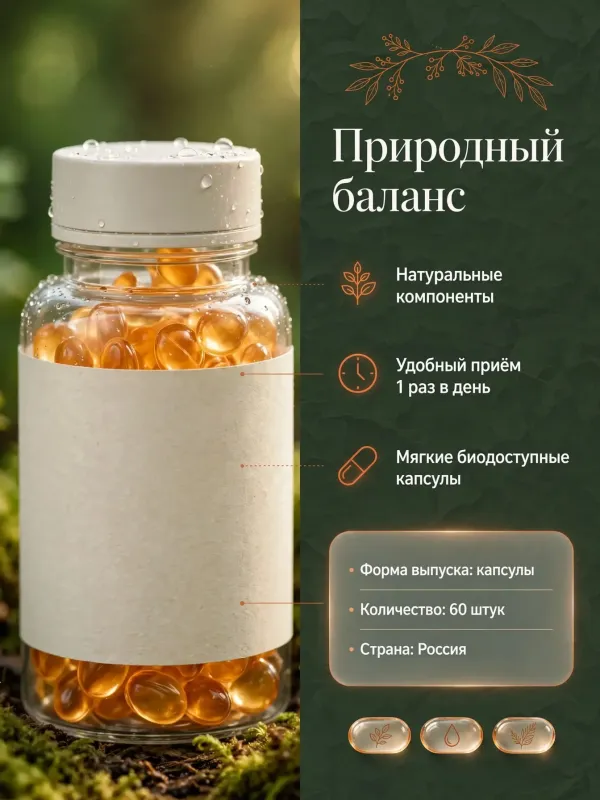 Пример карточки товара — инфографика