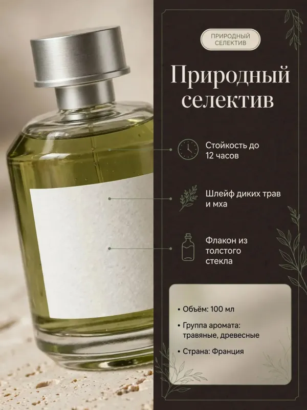 Пример карточки товара — инфографика