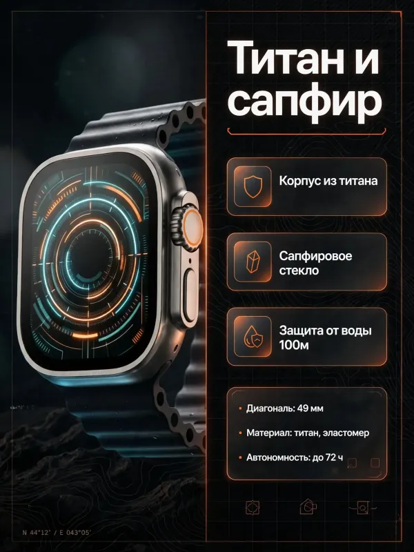 Пример карточки товара — инфографика