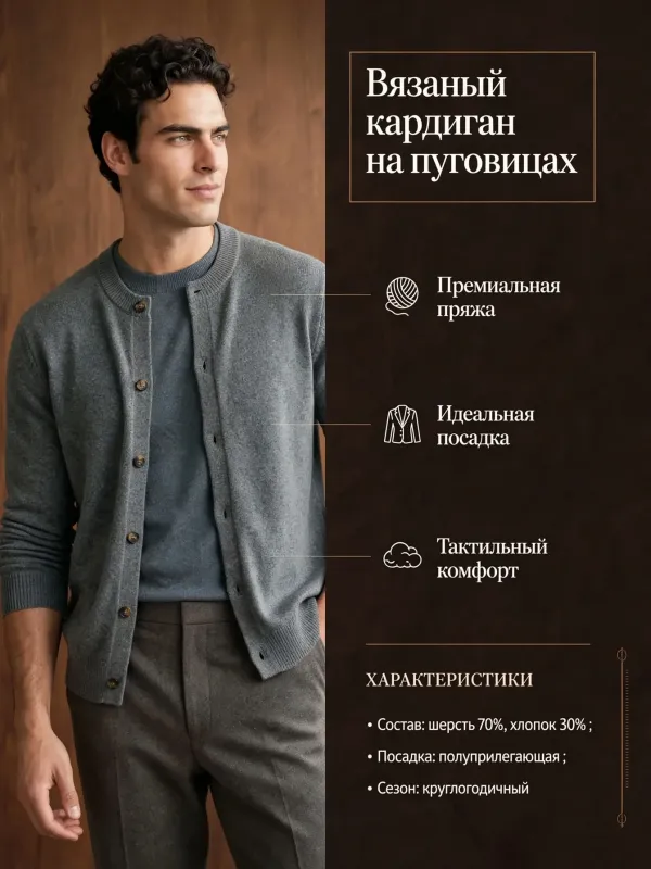 Пример карточки товара — инфографика