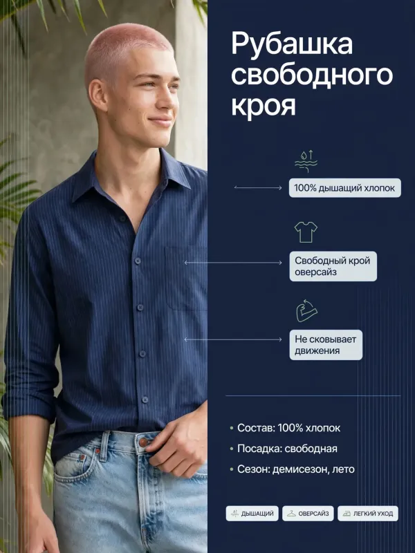 Пример карточки товара — инфографика