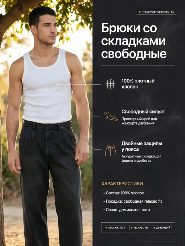 Пример карточки товара — инфографика