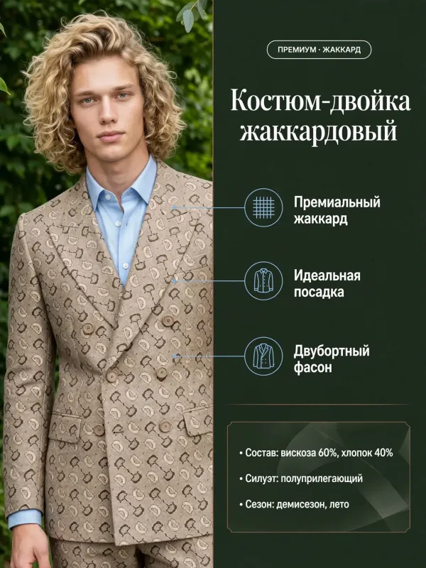 Пример карточки товара — инфографика