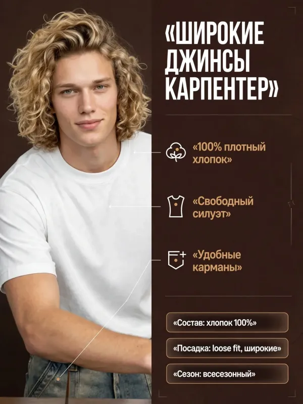 Пример карточки товара — инфографика