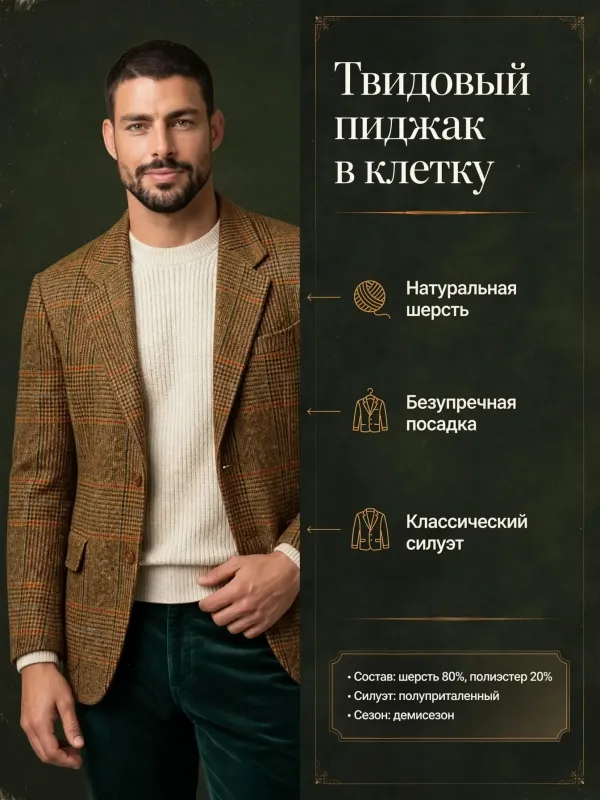 Пример карточки товара — инфографика