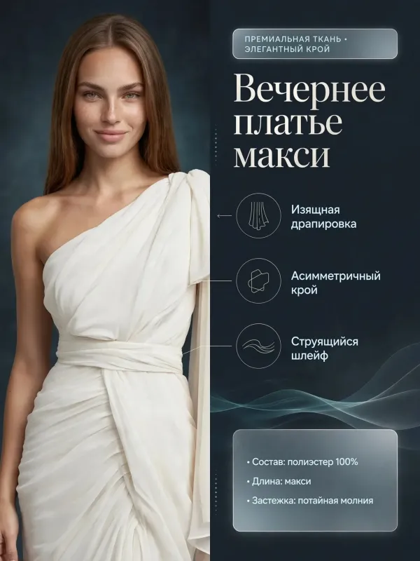 Пример карточки товара — инфографика