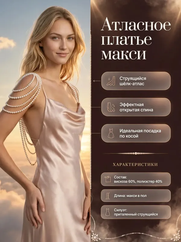 Пример карточки товара — инфографика
