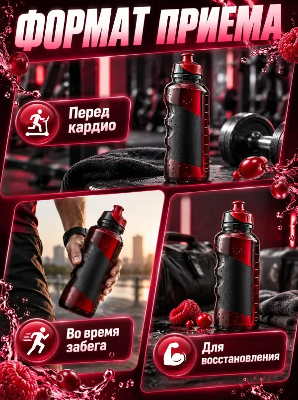 Карточка товара в стиле «Атлетический экшн-глянец» — в деле