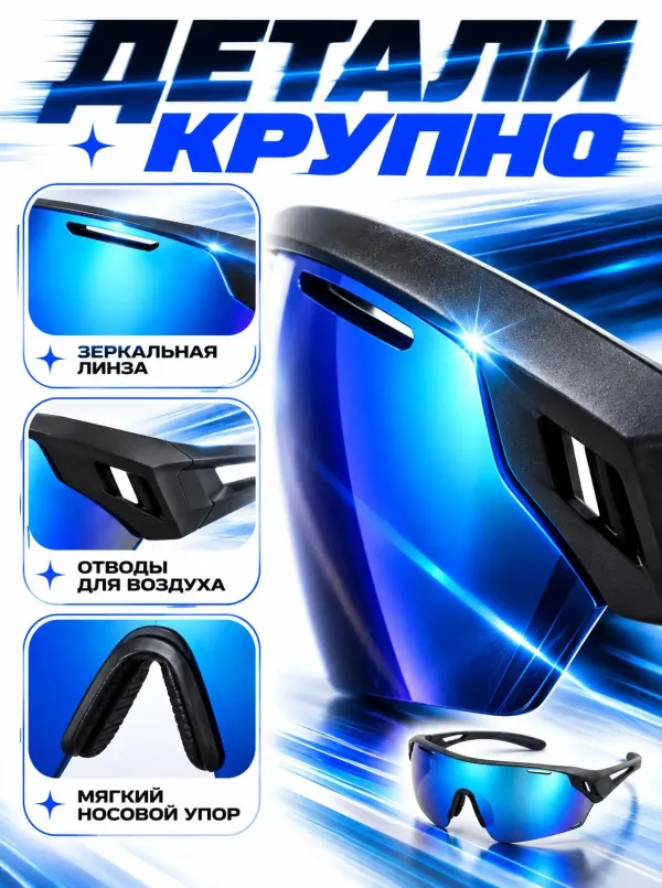 Карточка товара в стиле «Электрик спид-футуризм» — фурнитура и детали