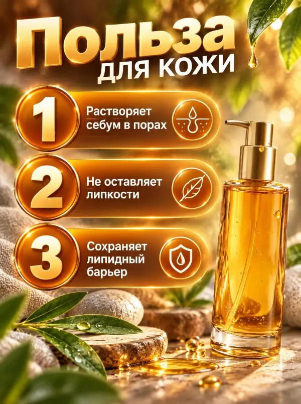Карточка товара в стиле «Янтарный спа-реализм» — преимущества