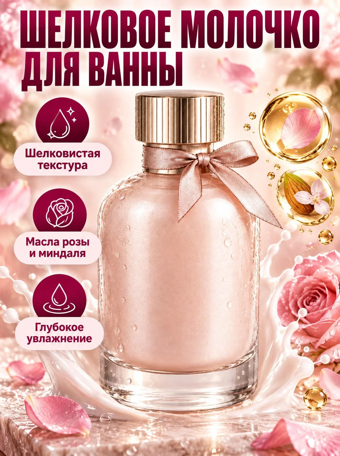 Карточка товара в стиле «Флоральный бьюти-глянец» — обложка