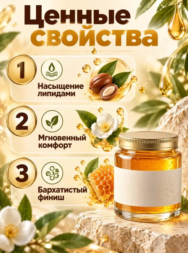 Карточка товара в стиле «Органический фито-глянец» — преимущества