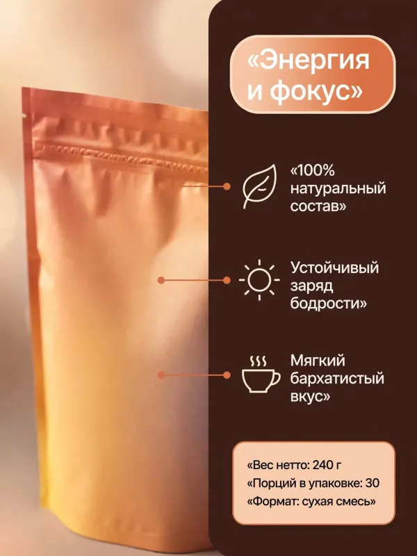 Пример карточки товара — инфографика
