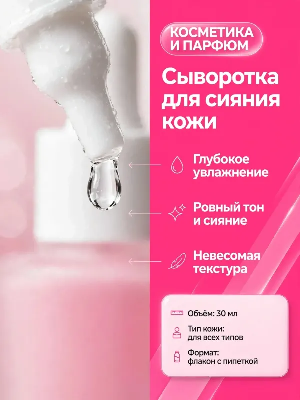 Пример карточки товара — инфографика