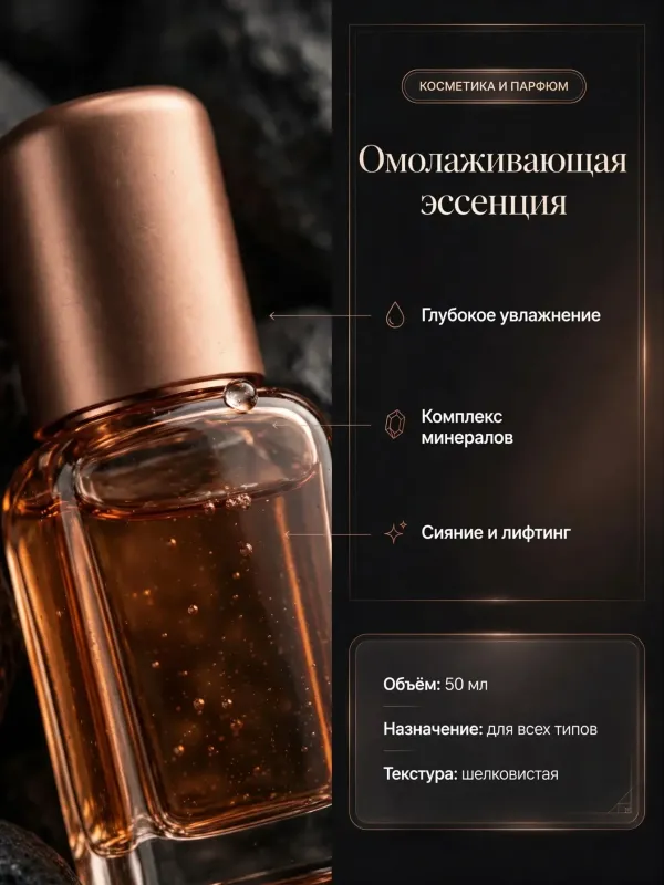 Пример карточки товара — инфографика