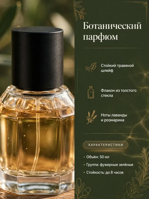 Пример карточки товара — инфографика