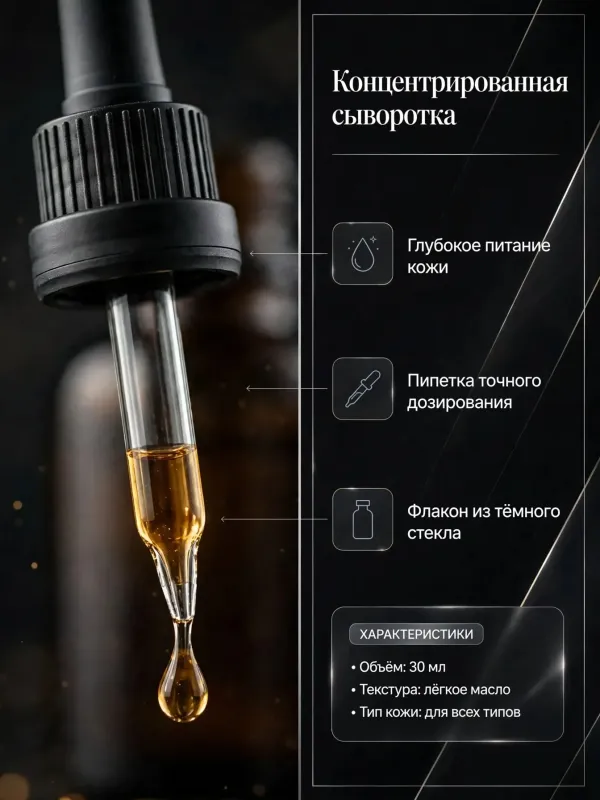 Пример карточки товара — инфографика