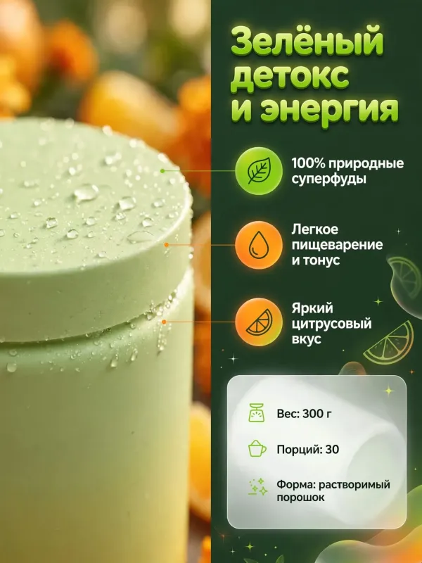 Пример карточки товара — инфографика