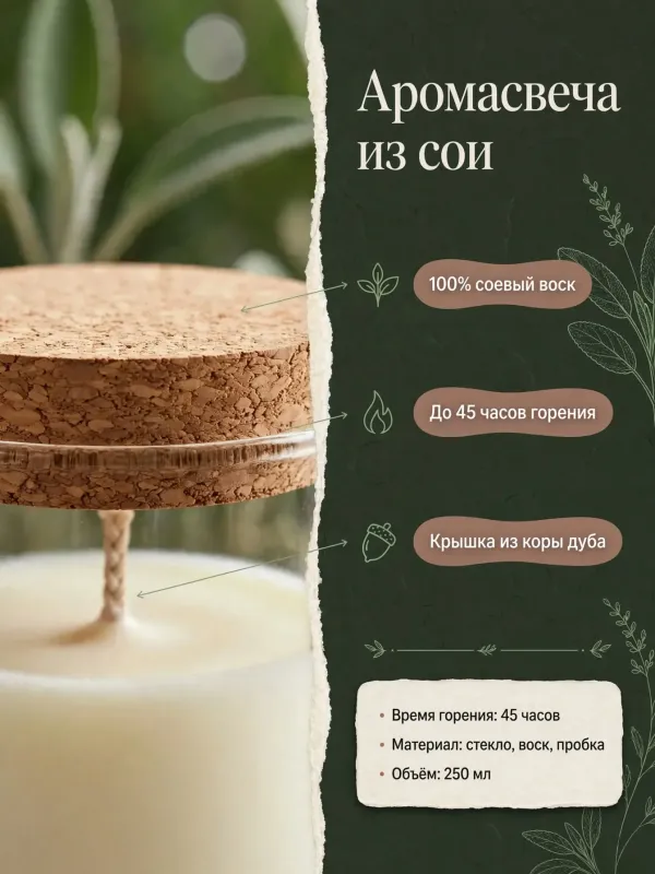 Пример карточки товара — инфографика