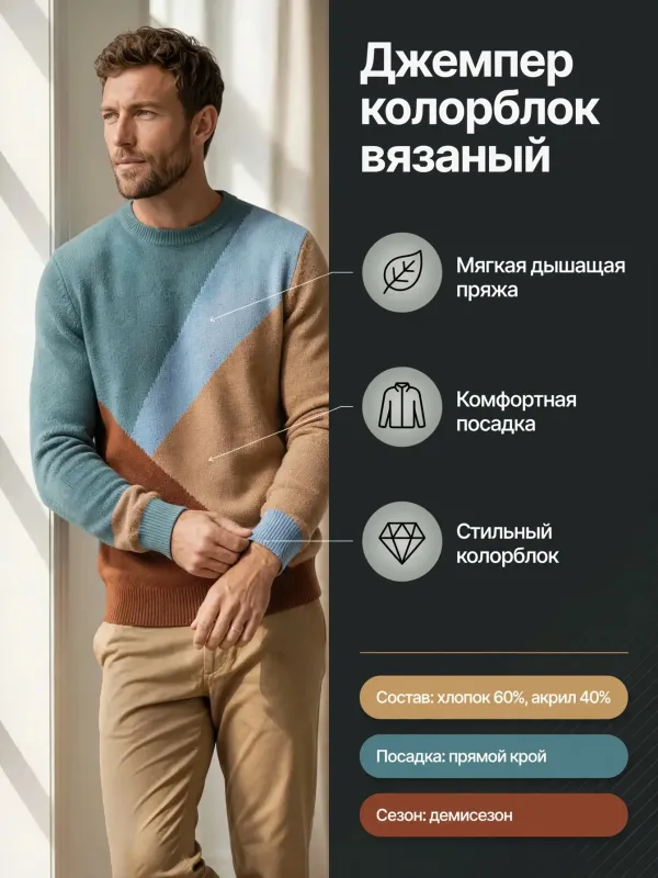 Пример карточки товара — инфографика