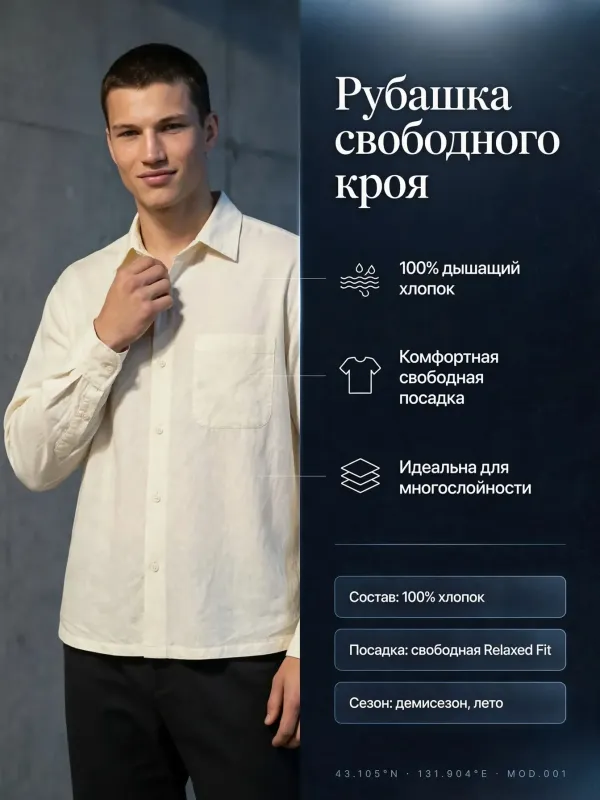 Пример карточки товара — инфографика