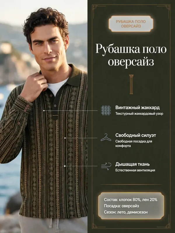 Пример карточки товара — инфографика
