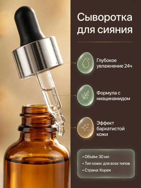 Пример карточки товара — инфографика