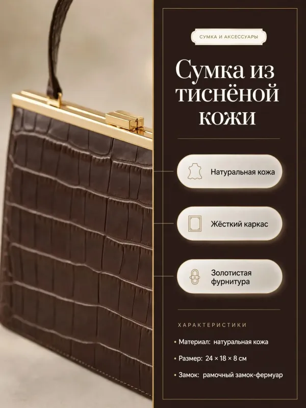 Пример карточки товара — инфографика