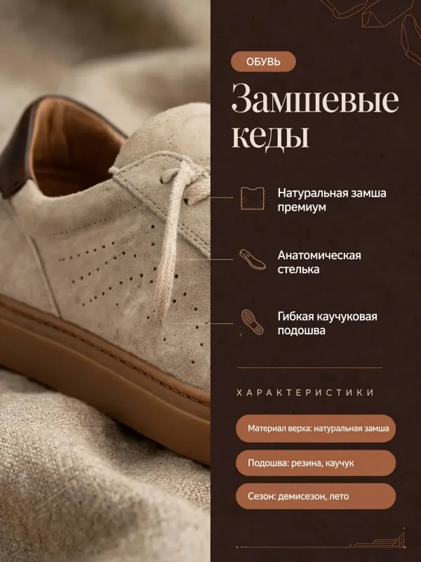 Пример карточки товара — инфографика