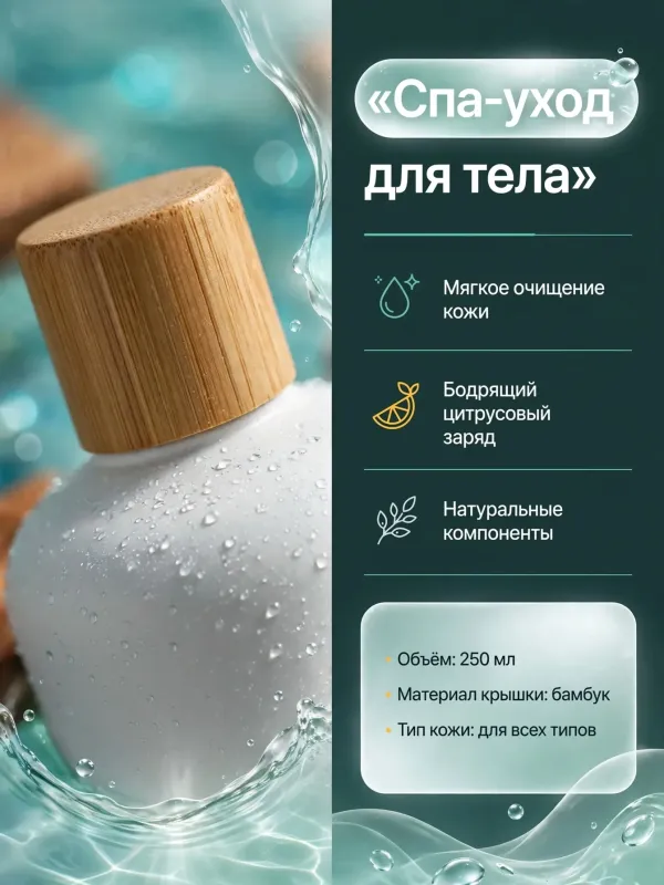 Пример карточки товара — инфографика