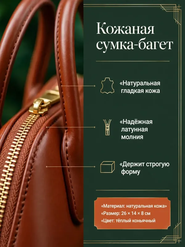 Пример карточки товара — инфографика