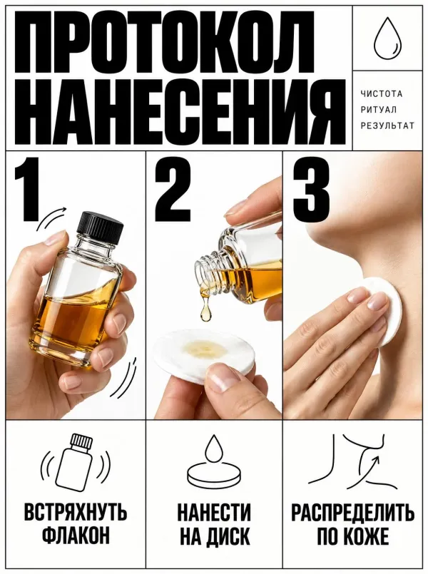 Слайд «Как наносить» в стиле «Швейцарский грид-брутализм»