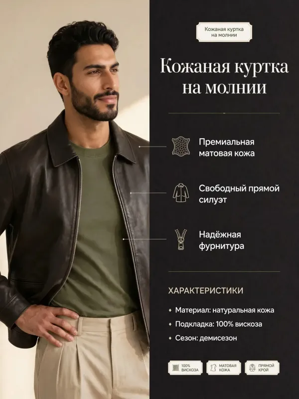 Пример карточки товара — инфографика
