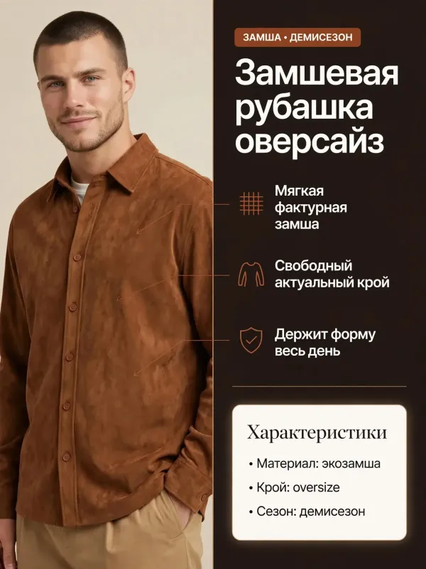 Пример карточки товара — инфографика