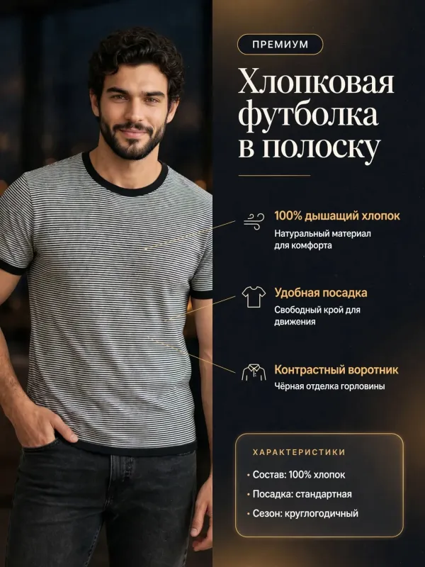 Пример карточки товара — инфографика