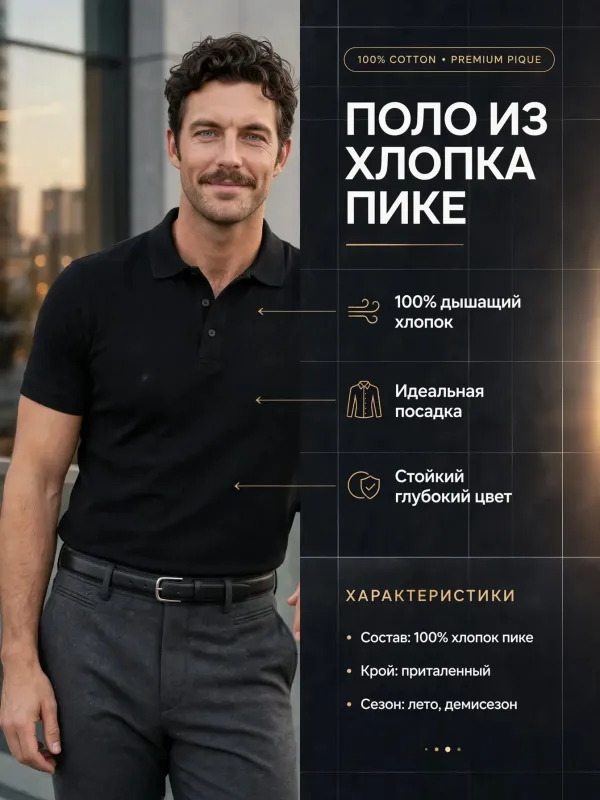 Пример карточки товара — инфографика