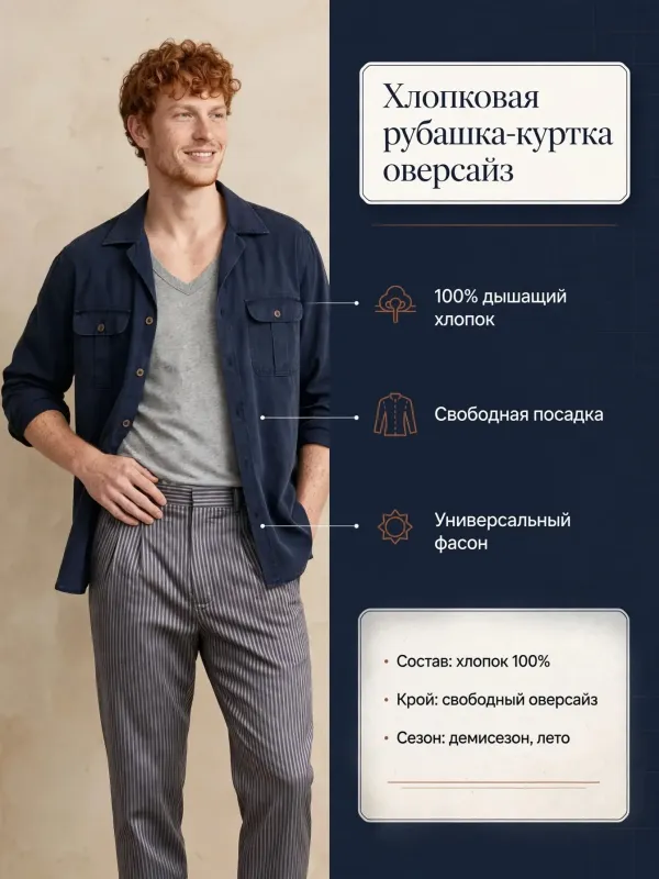 Пример карточки товара — инфографика