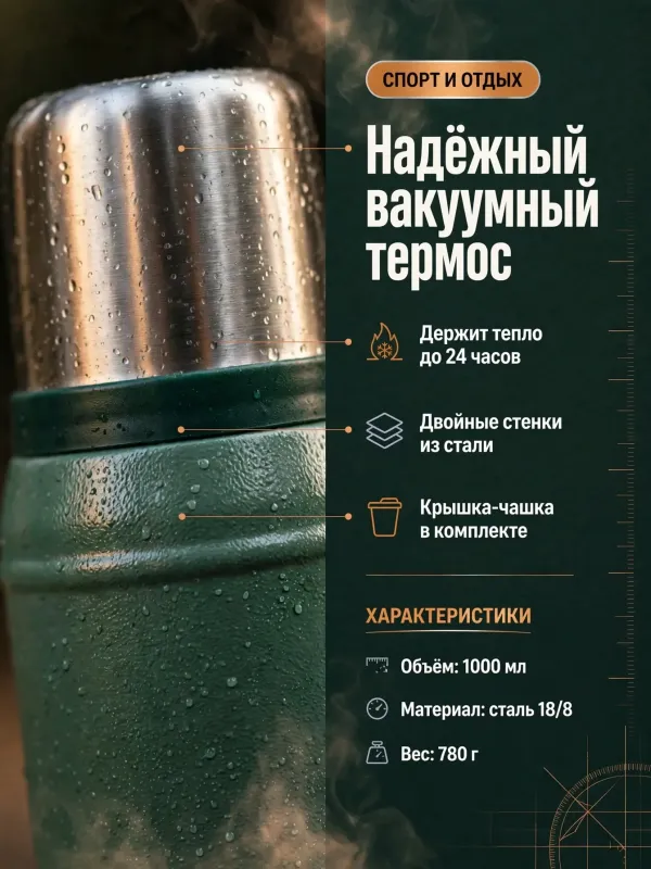 Пример карточки товара — инфографика