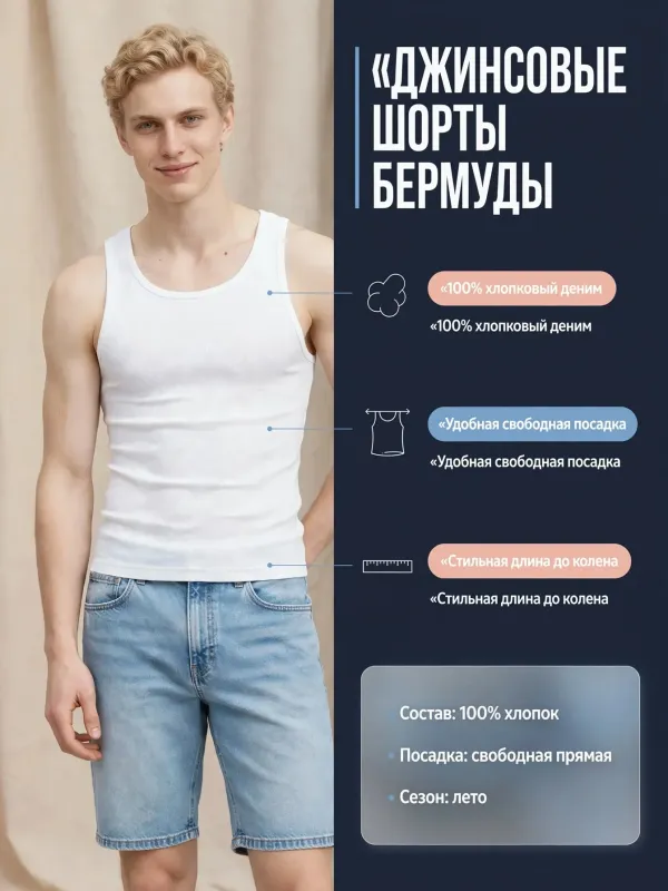 Пример карточки товара — инфографика
