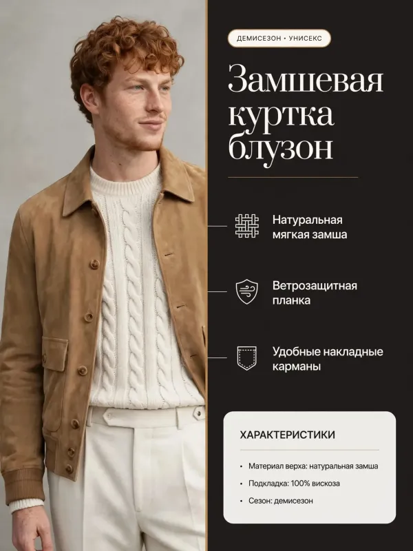 Пример карточки товара — инфографика