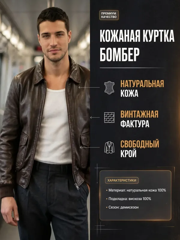 Пример карточки товара — инфографика