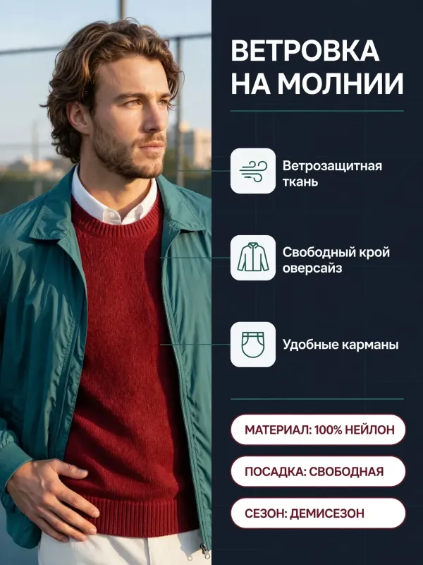 Пример карточки товара — инфографика