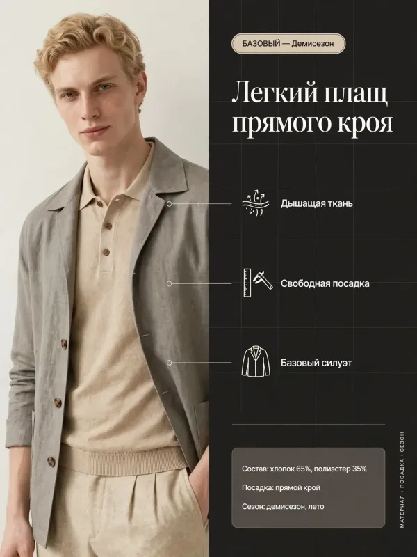 Пример карточки товара — инфографика