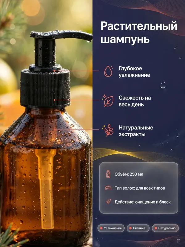 Пример карточки товара — инфографика