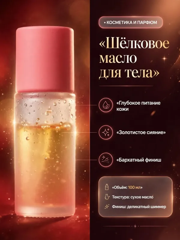 Пример карточки товара — инфографика