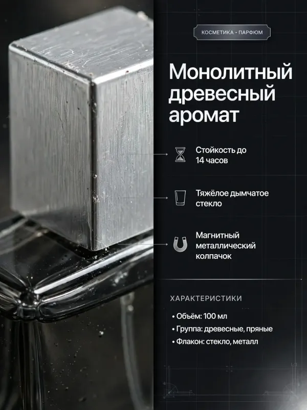 Пример карточки товара — инфографика