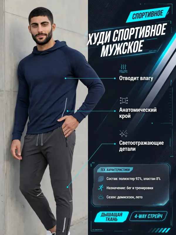 Пример карточки товара — инфографика